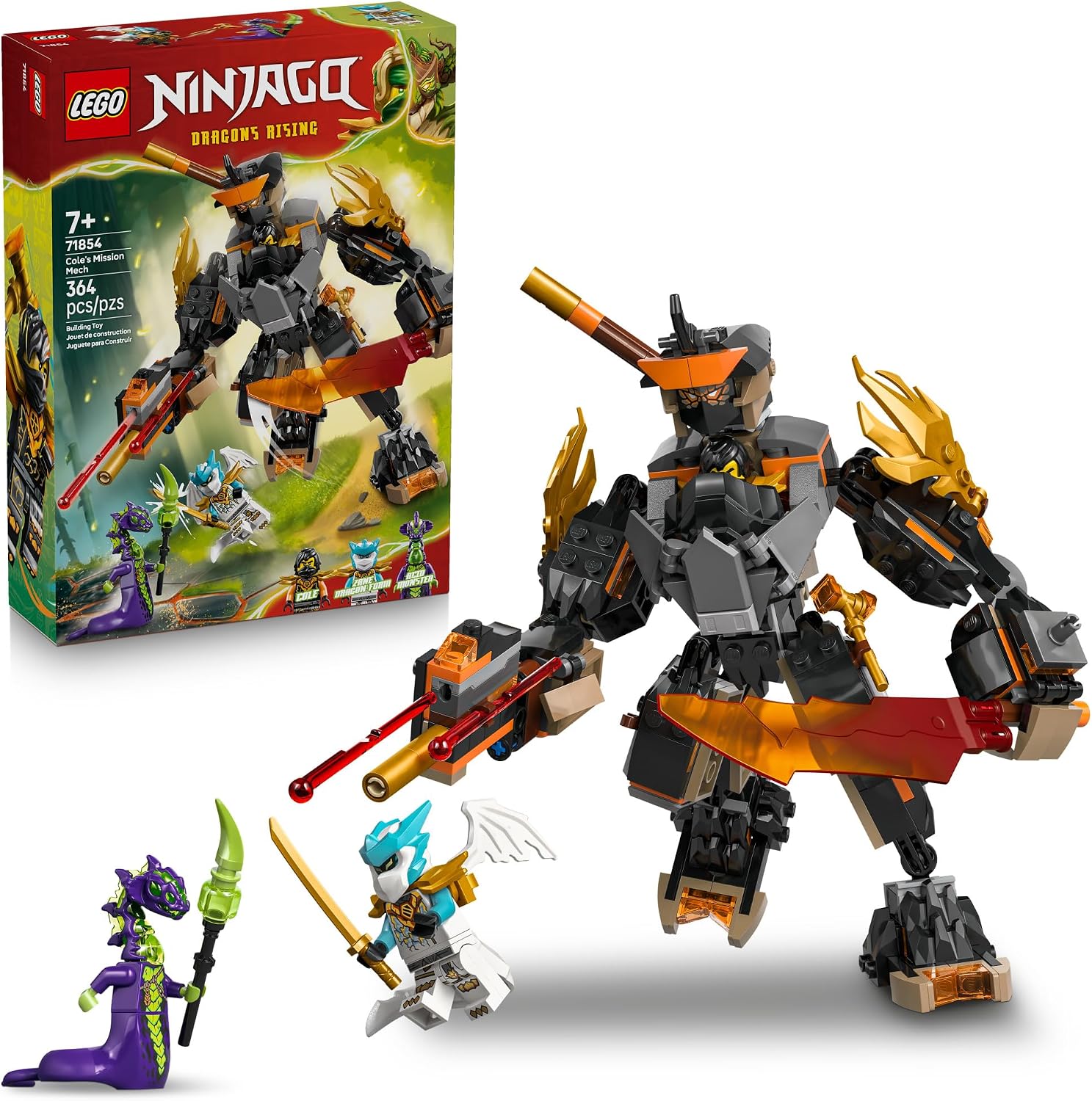 COLES MISSION MECH AND DRAGON ZANE