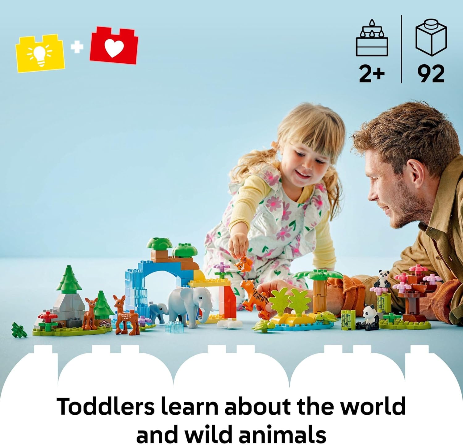 3 IN 1 WILD ANIMAL FAMILIES