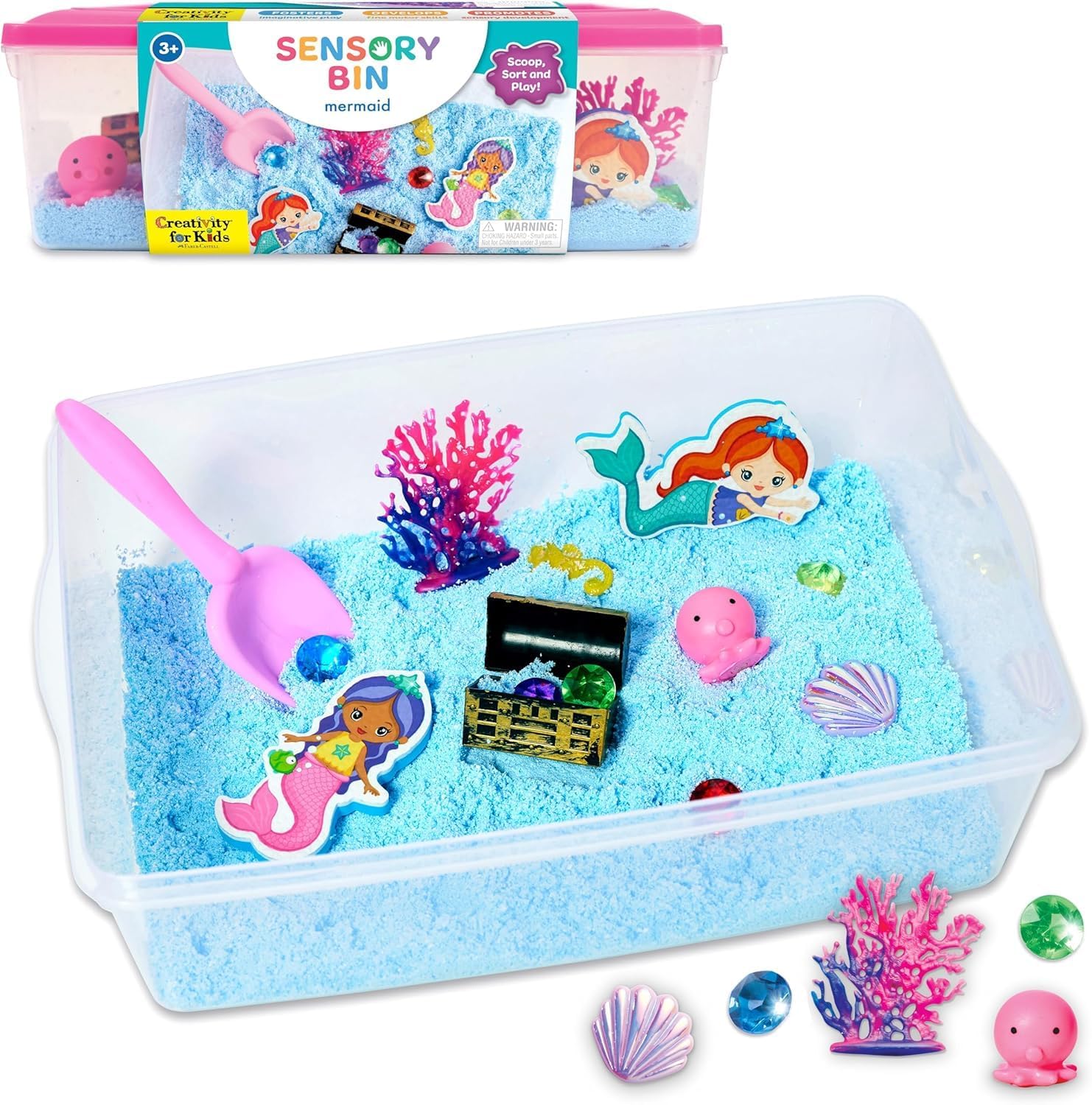 SENSORY BIN MERMAID LAGOON