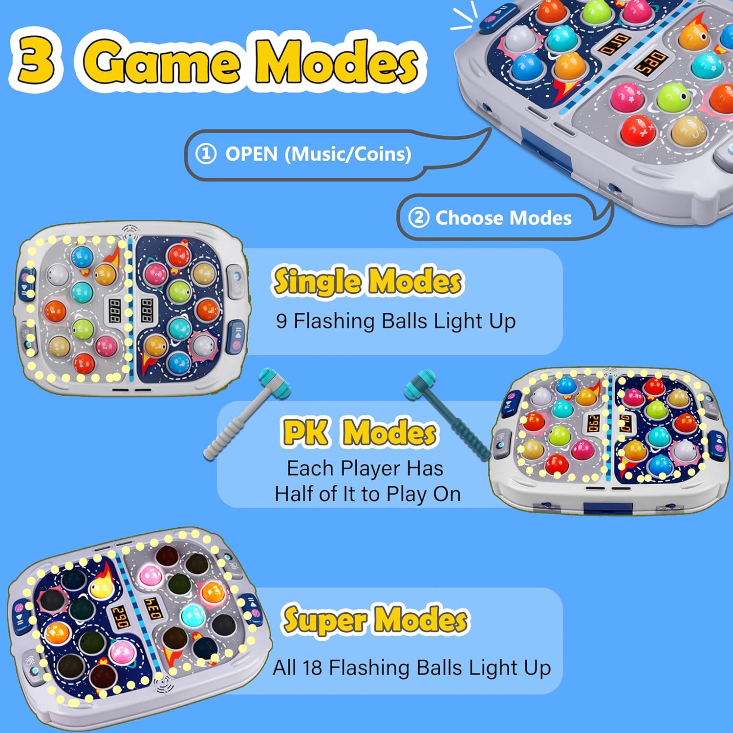 WHACK ATTACK SPACE MOLES