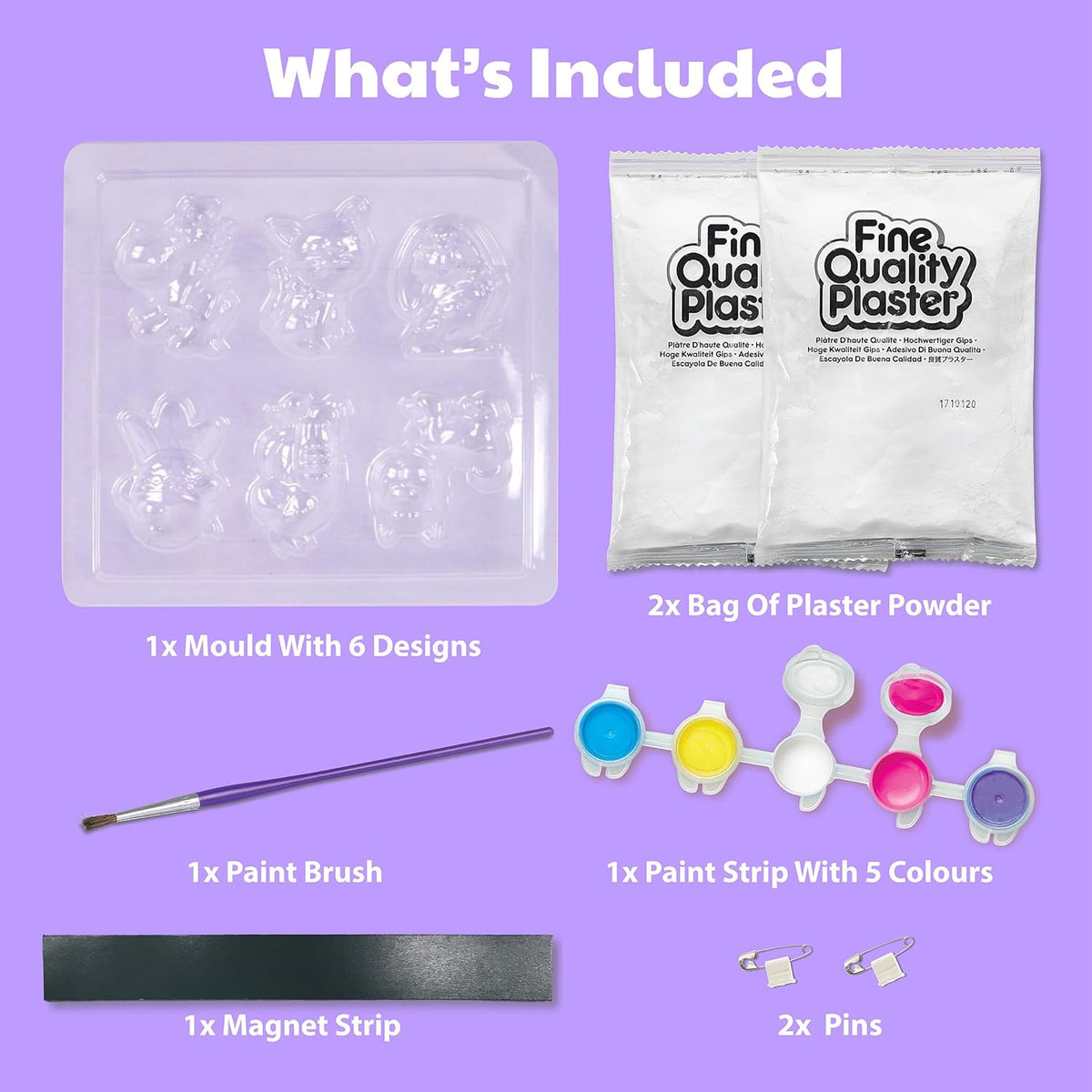 MOULD AND PAINT GLITTER PRINCESS