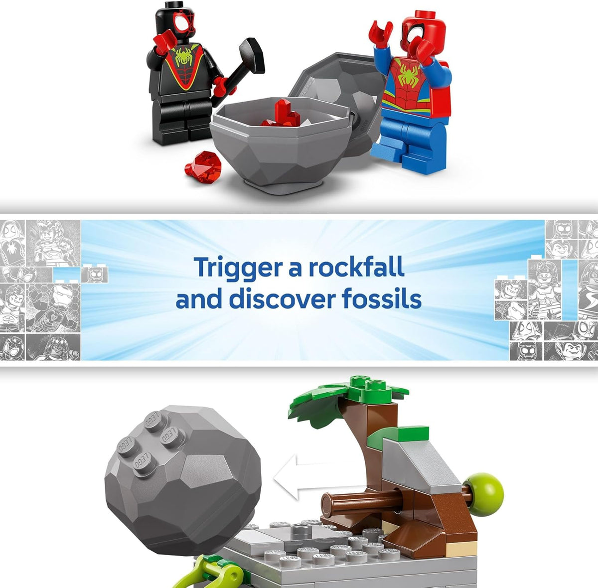 TEAM SPIDEY DINO CRAWLER RESCUE