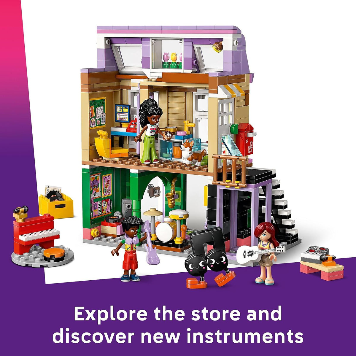 MUSIC STORE AND APARTMENT
