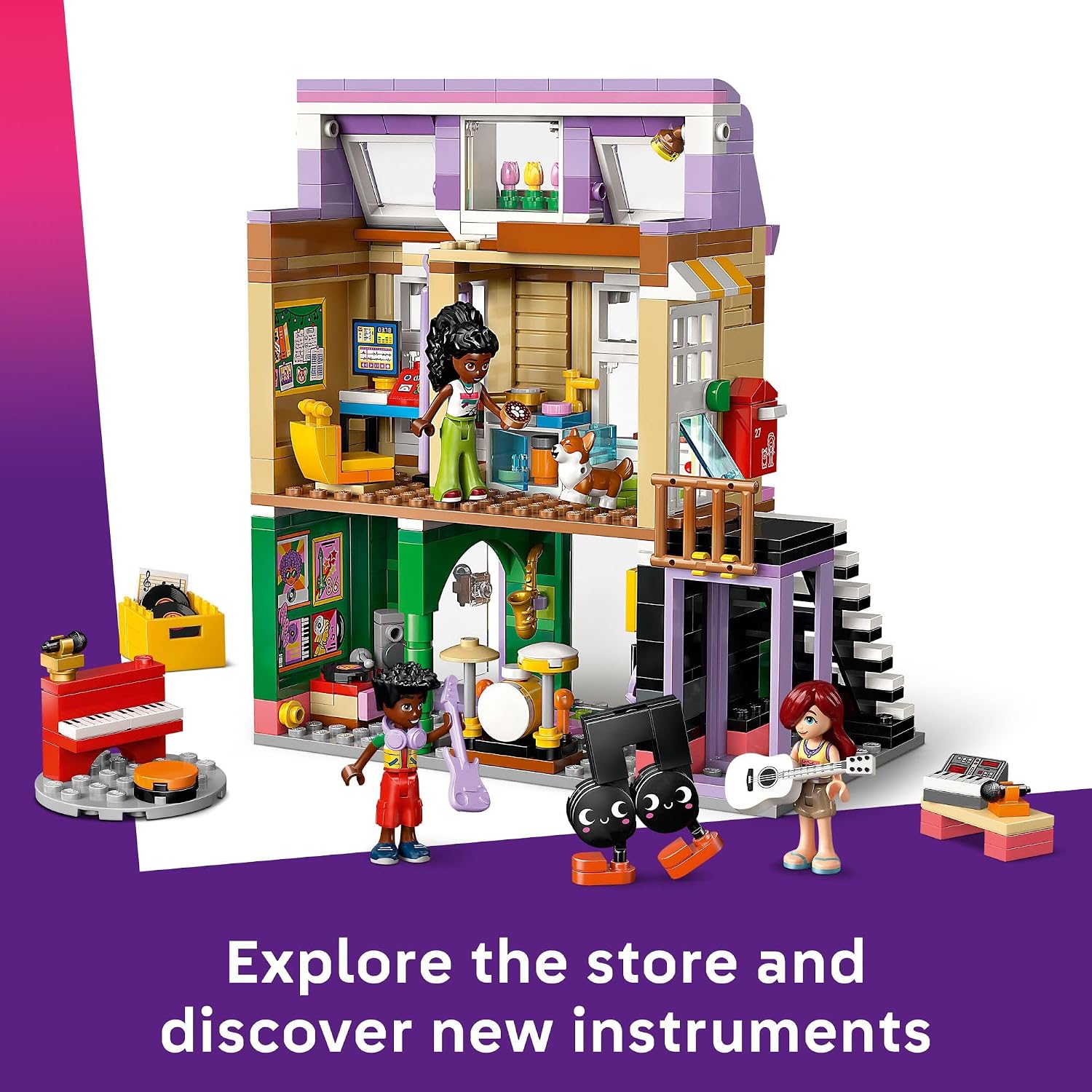 MUSIC STORE AND APARTMENT
