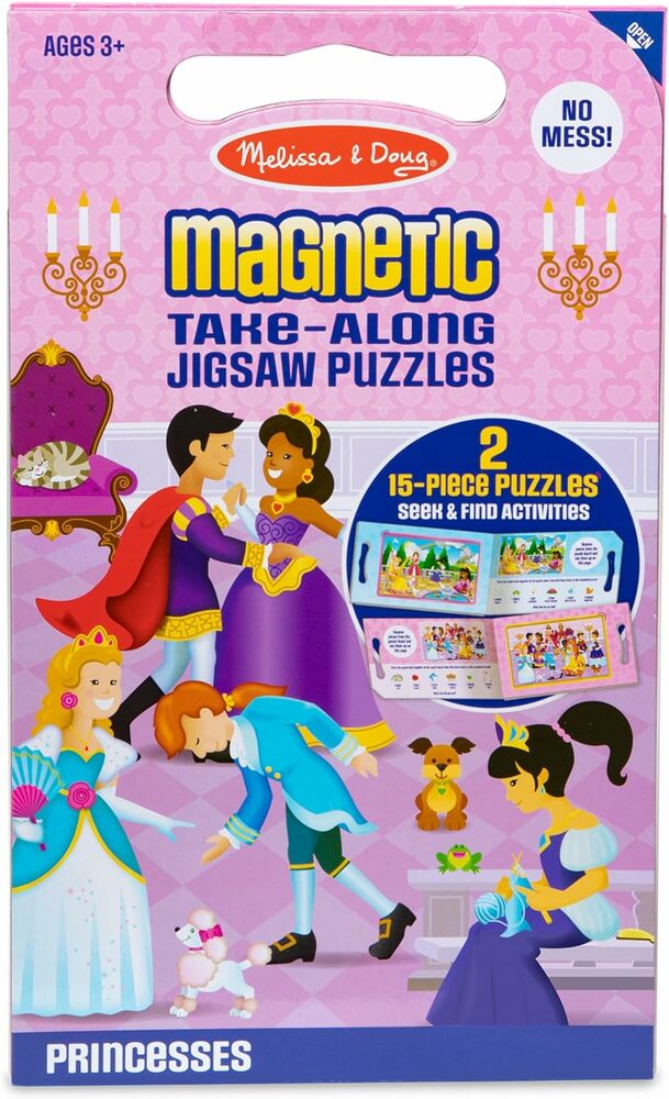 TAKE ALONG MAGNETIC PUZZLE PRINCESS