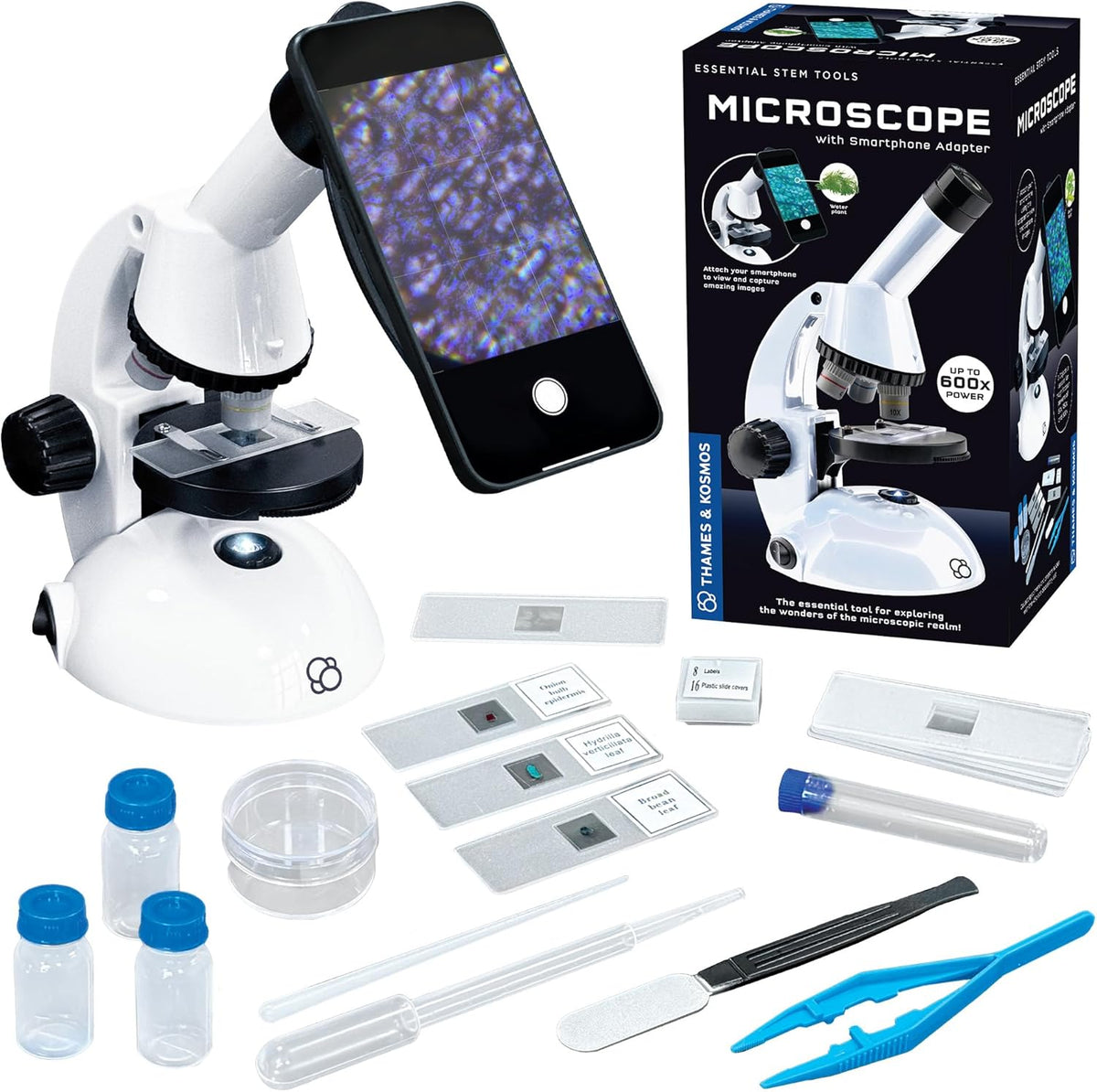 TK MICROSCOPE WITH SMARTPHONE ADAPTER