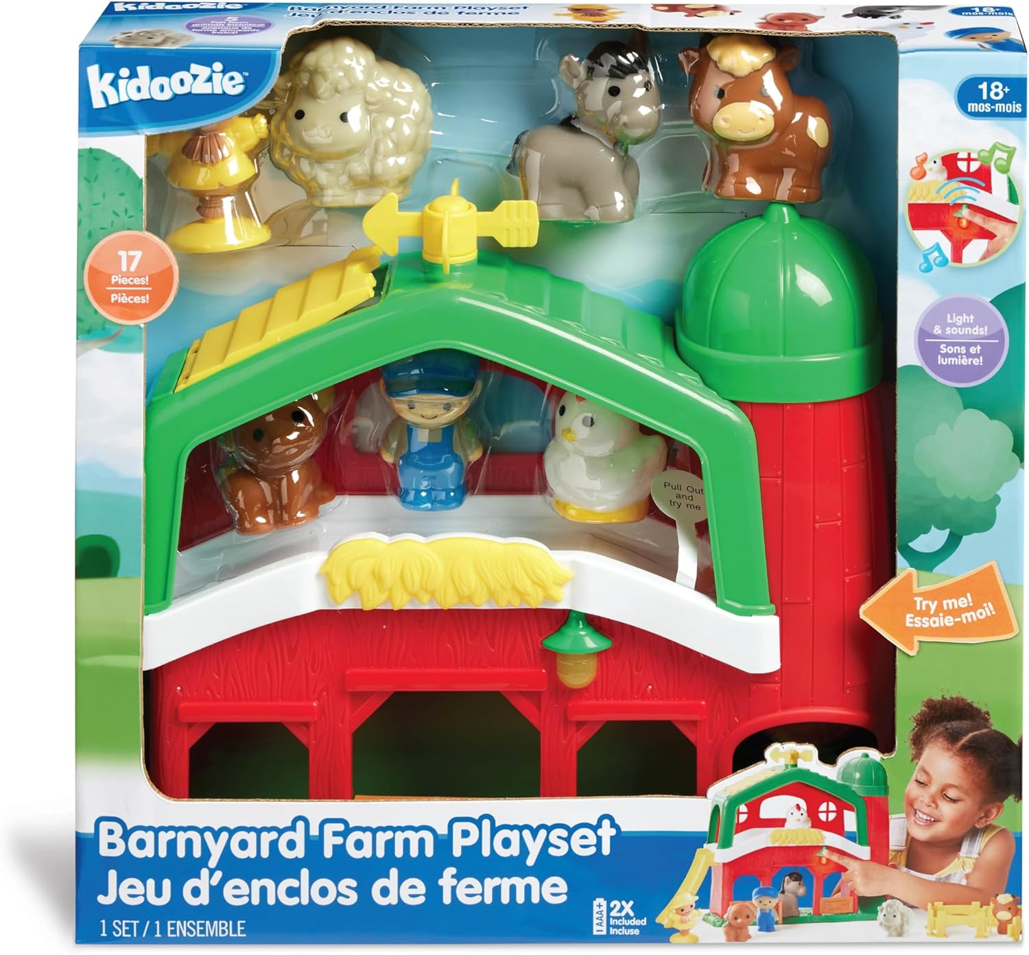 BARNYARD FARM PLAYSET