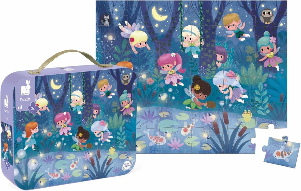 FAIRIES AND WATERLILIES 36PC