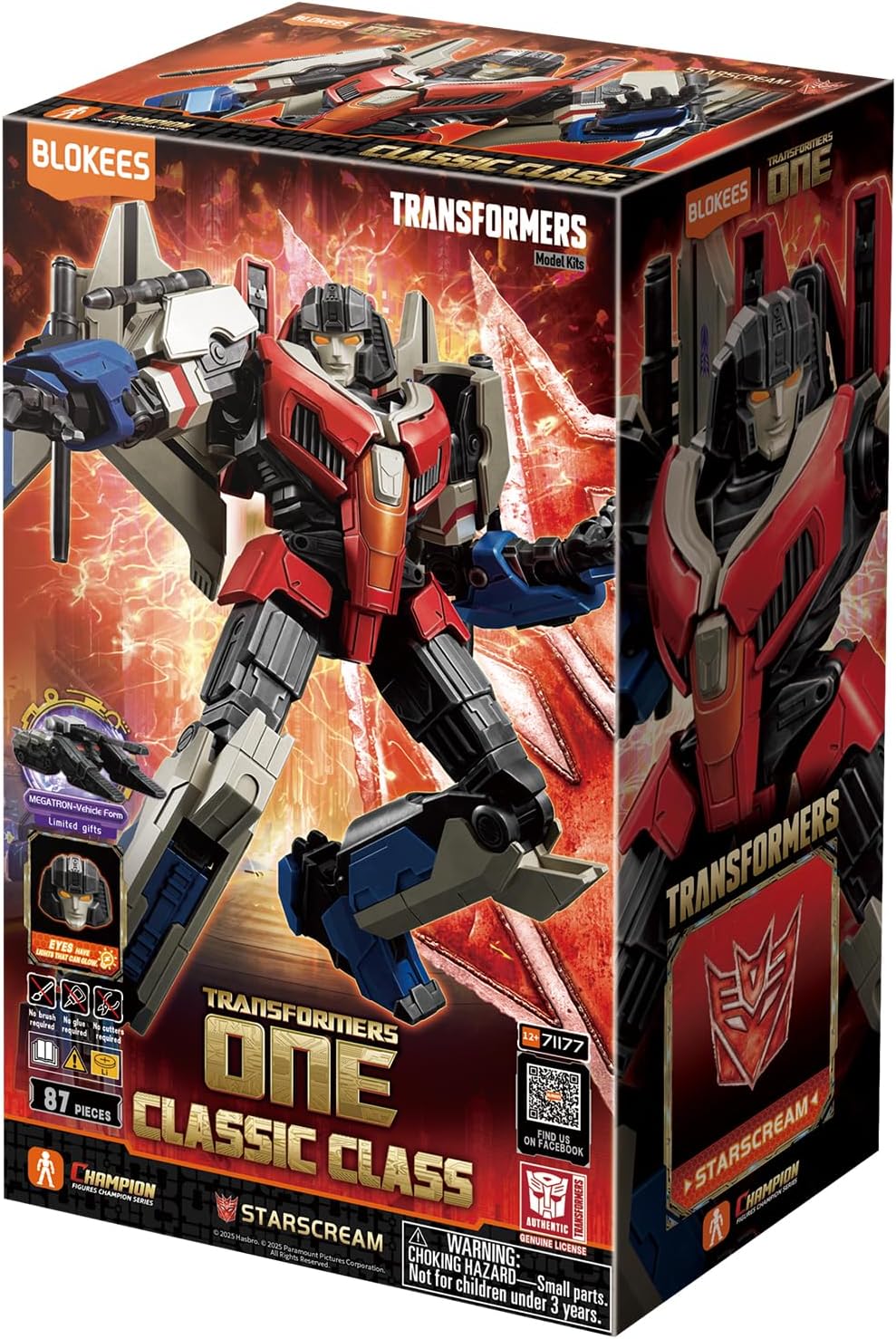 TRANSFORMERS CLASSIC CLASS STARSCREAM