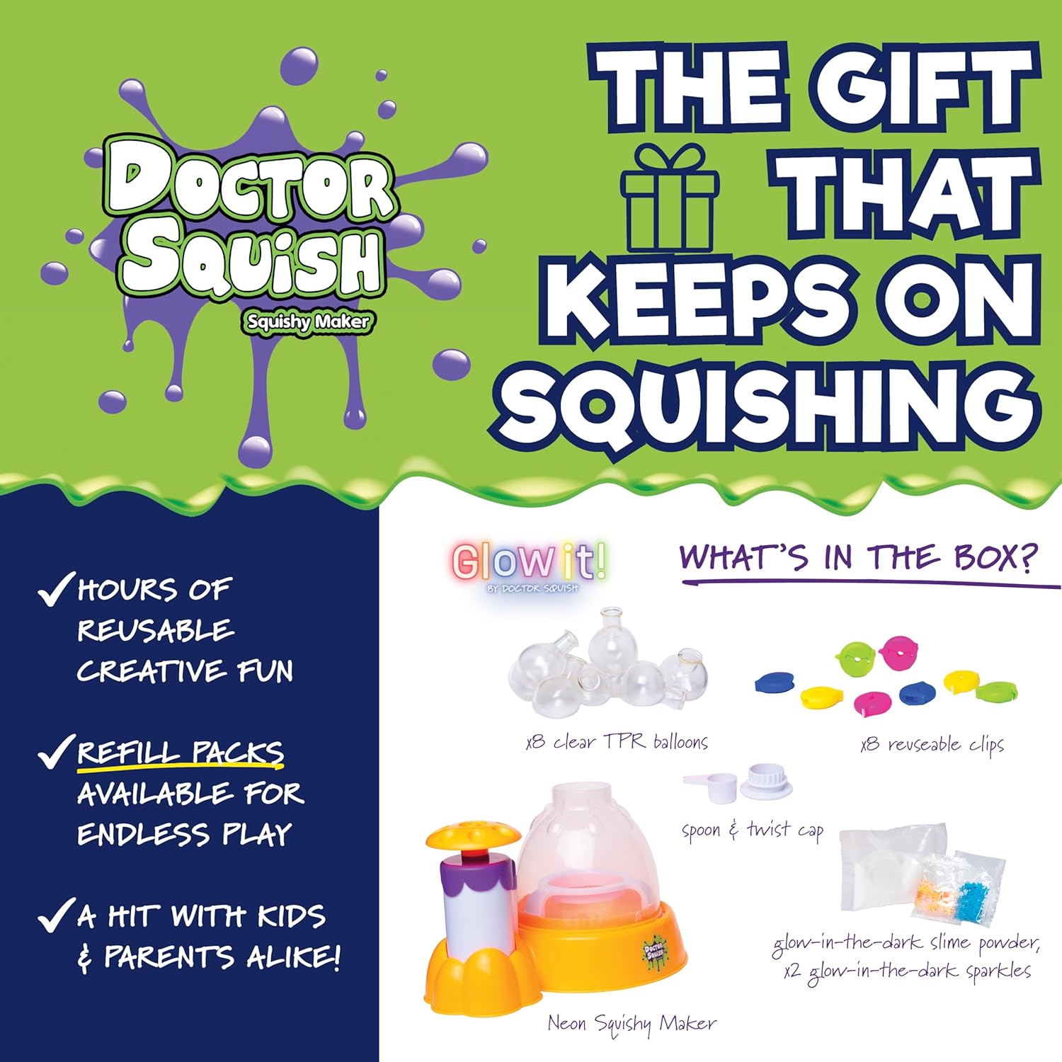 DOCTOR SQUISH SQUISHY MAKER GLOW