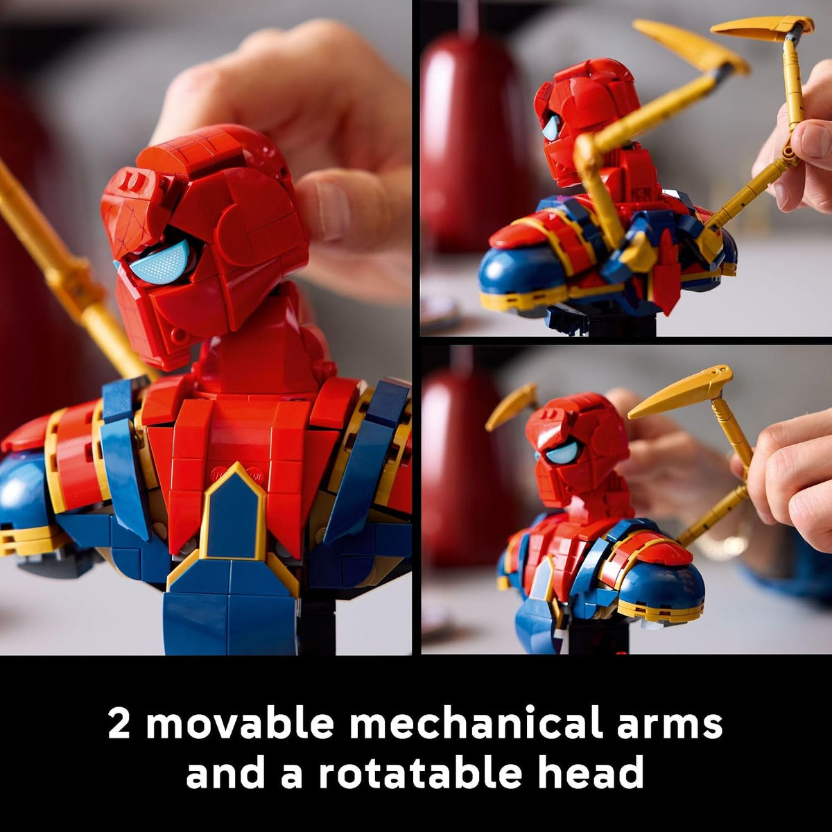IRON SPIDER MAN BUST