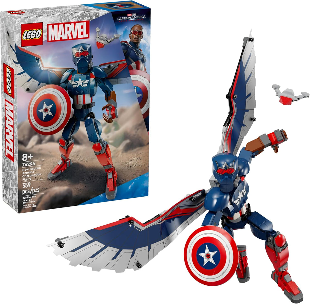 CAPTAIN AMERICA CONSTRUCTION FIGURE
