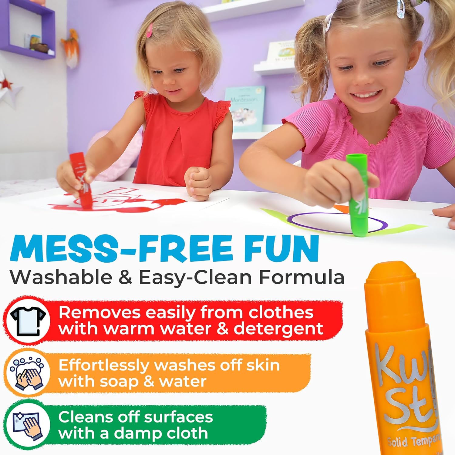 KWIK STIX TEMPERA PAINT CLASSIC ST 12