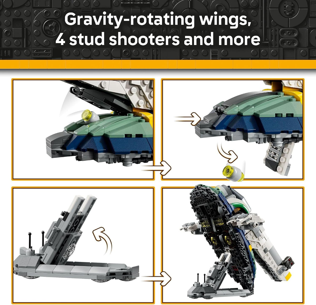 JANGO FETTS STARSHIP
