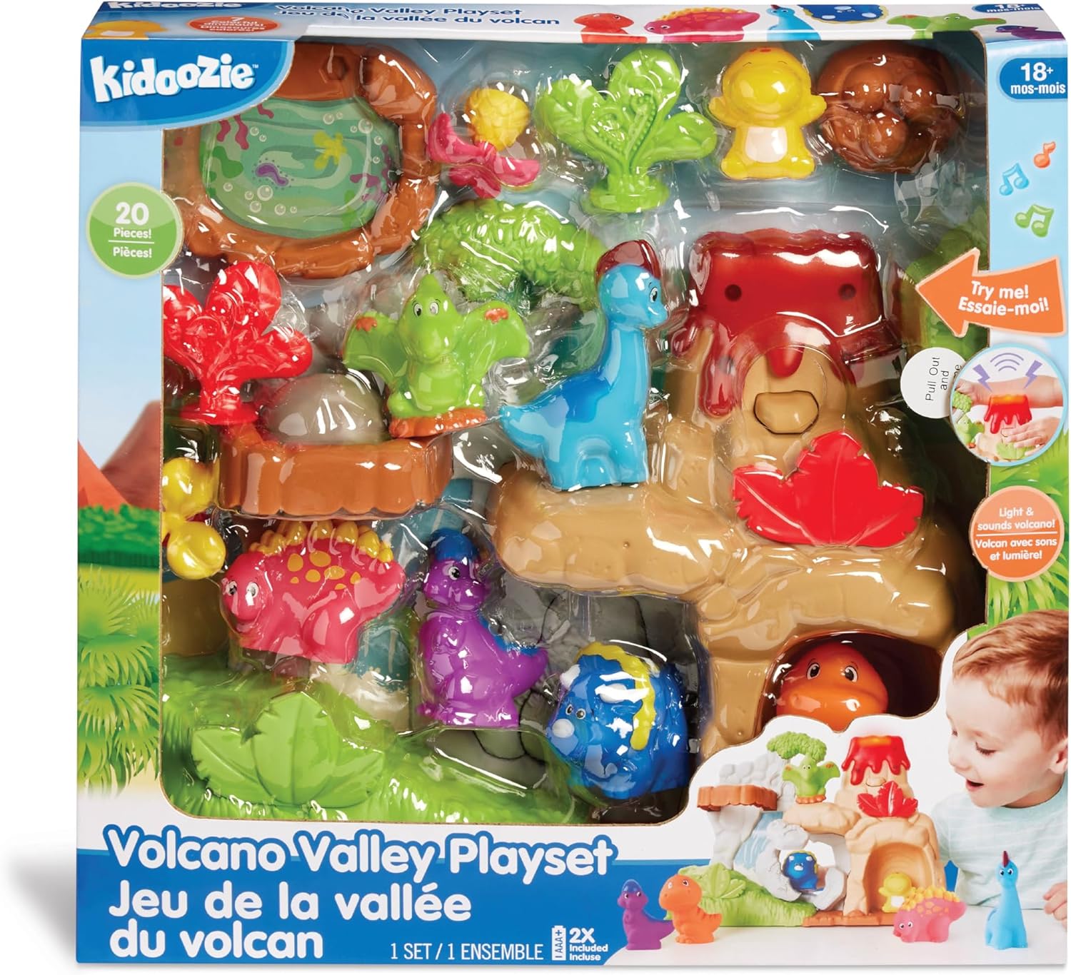 VOLCANO VALLEY PLAYSET