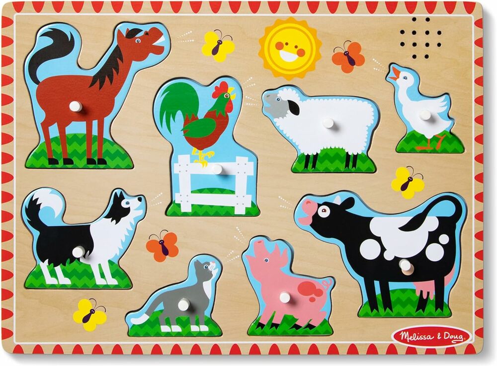 SOUND PUZZLE FARM ANIMALS