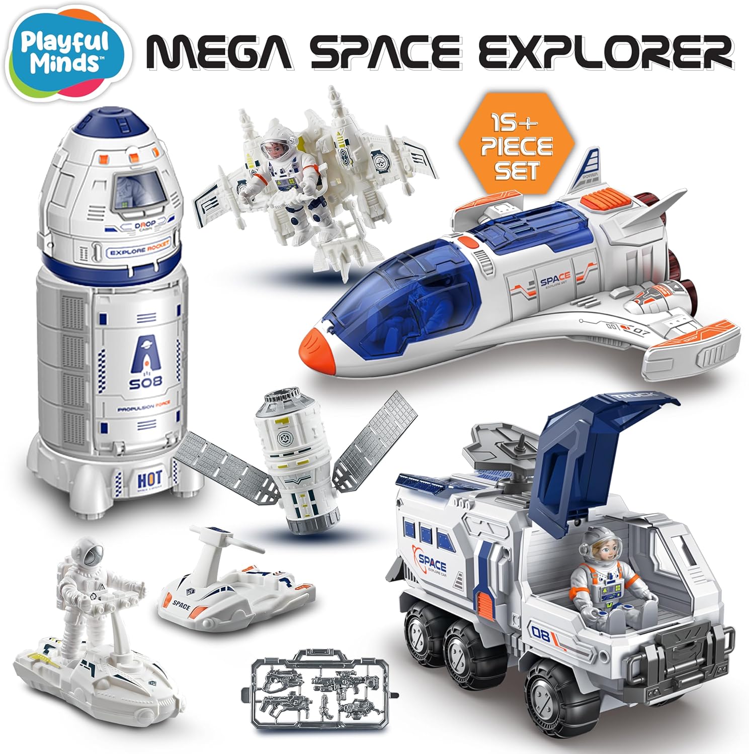 MEGA SPACE EXPLORER PLAYSET