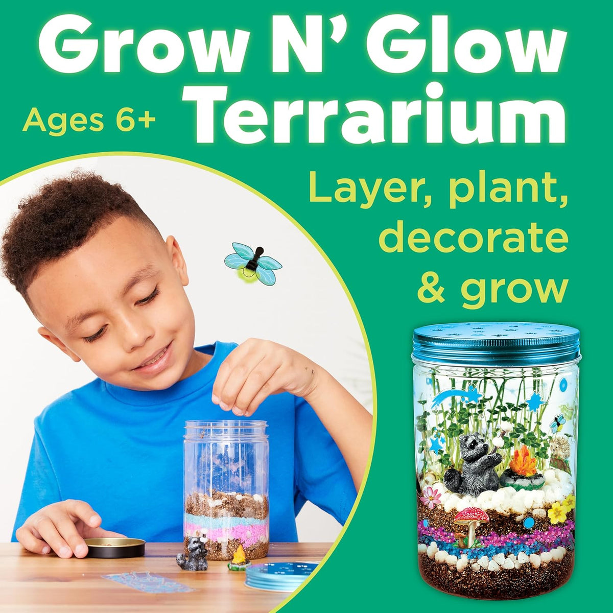 GROW N GLOW TERRARIUM