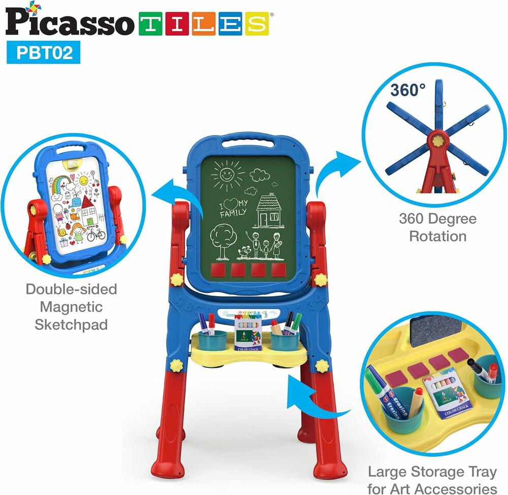 DOUBLE SIDED ART EASEL