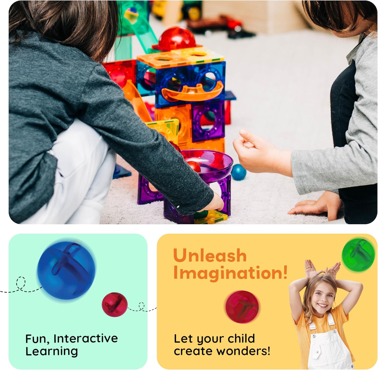 PICASSO TILES 100 PC MARBLE RUN