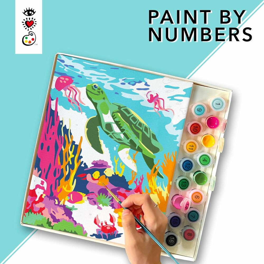 PAINT BY NUMBER OCEAN