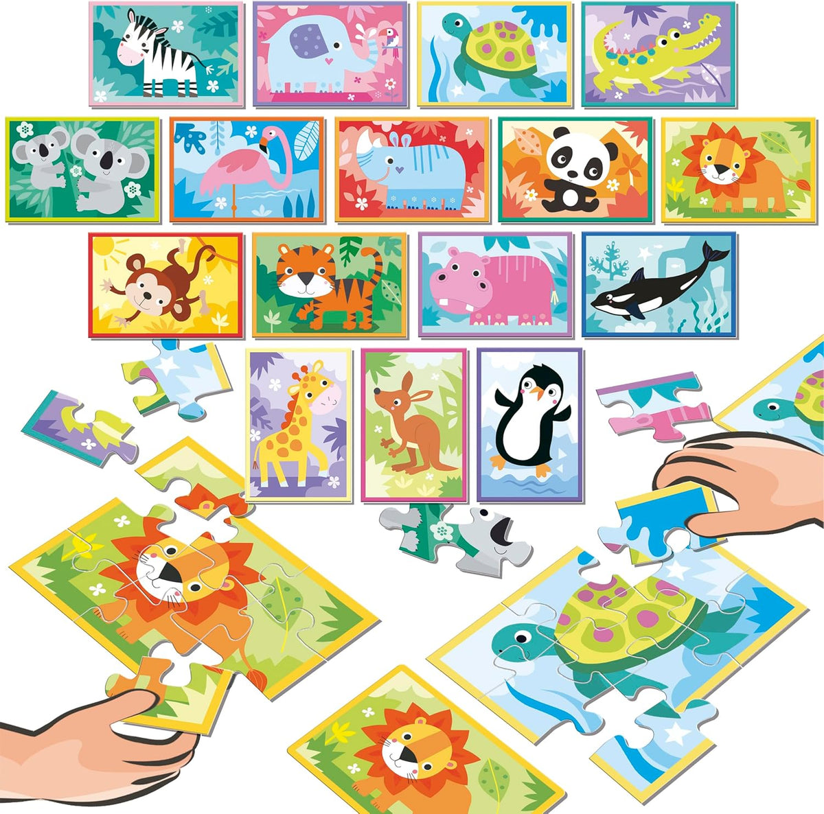 PUZZLE BATTLE ANIMALS