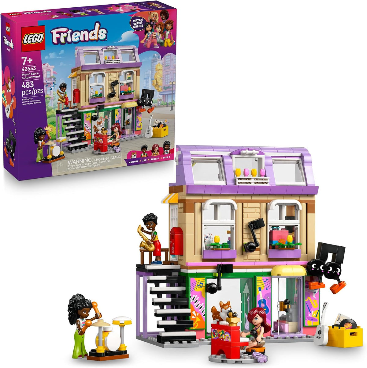 MUSIC STORE AND APARTMENT