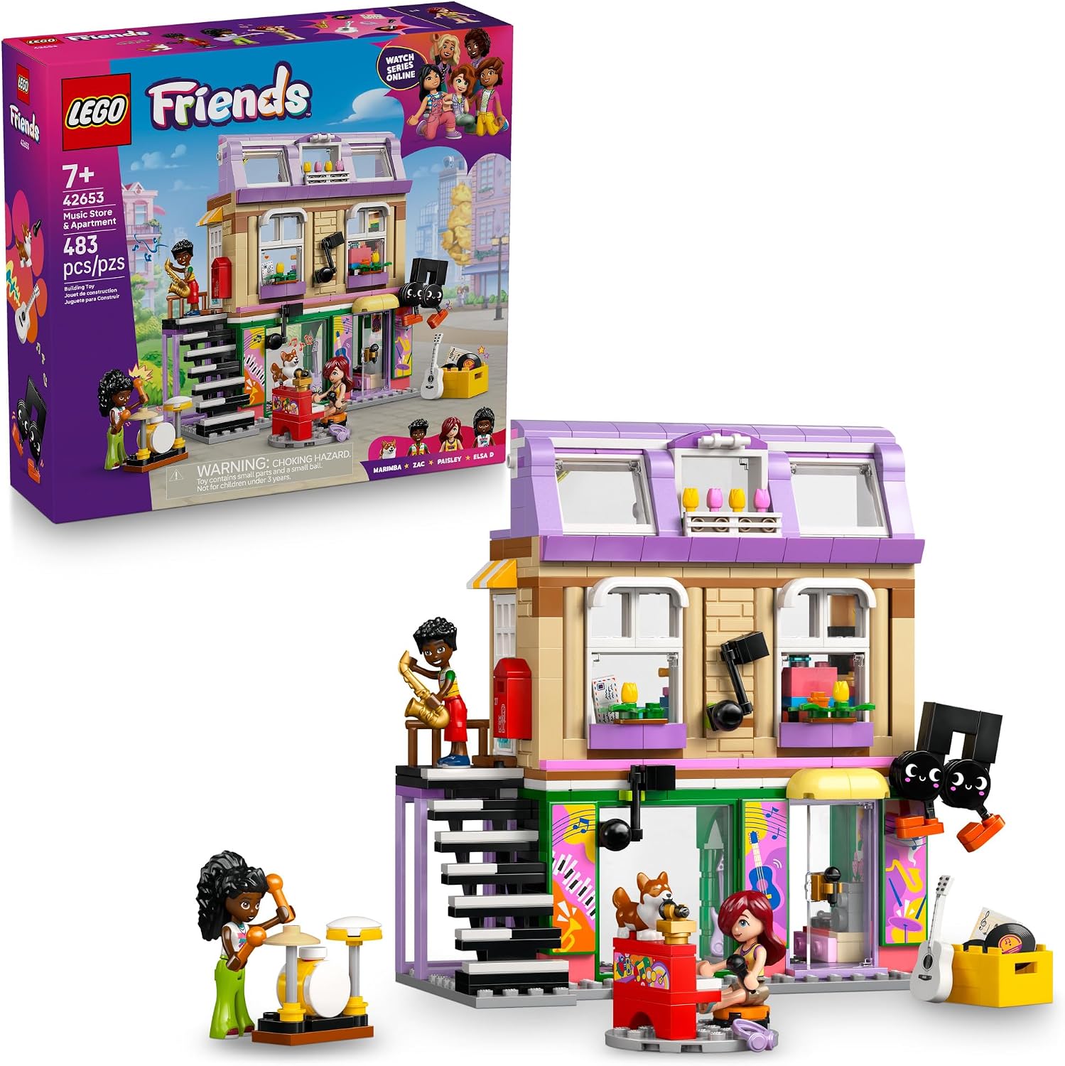 MUSIC STORE AND APARTMENT