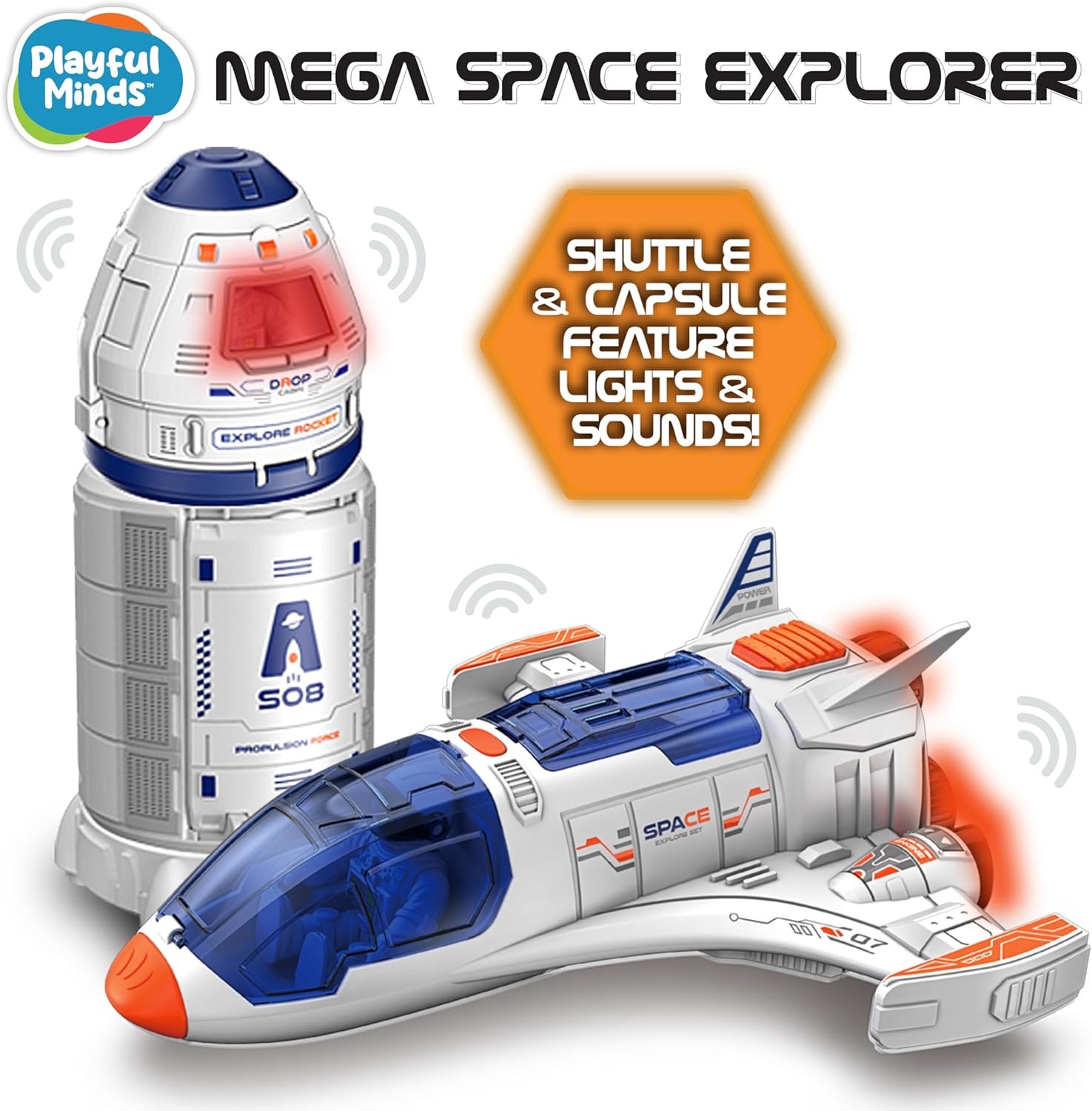 MEGA SPACE EXPLORER PLAYSET