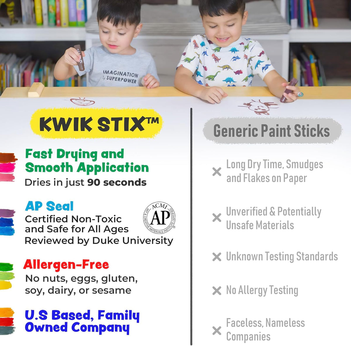 KWIK STIX TEMPERA PAINT PASTEL ST10