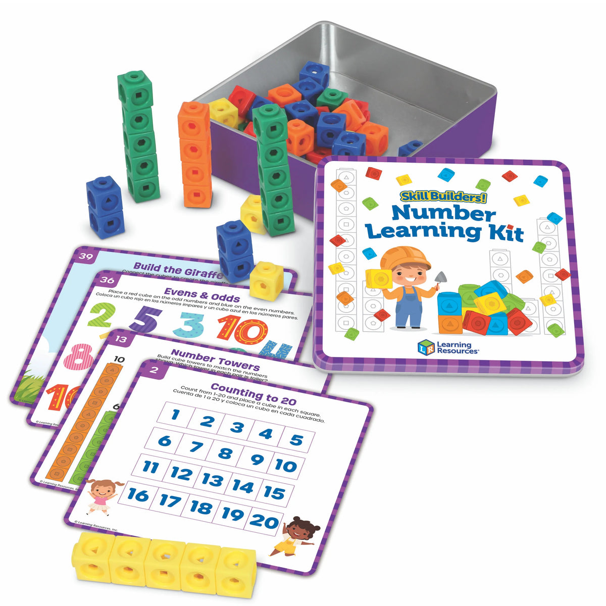 SKILLBUILDERS NUMBERS LEARNING KIT