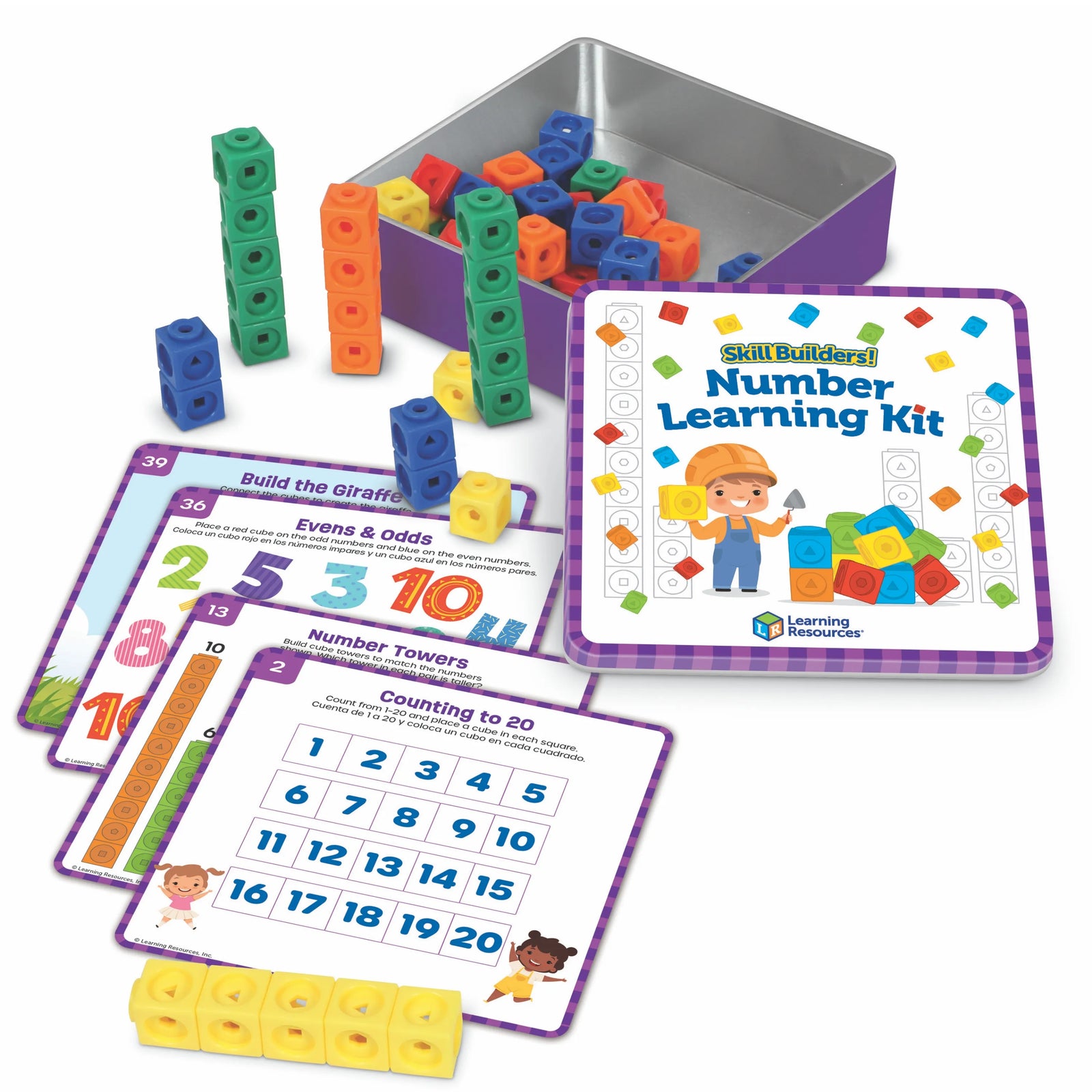 SKILLBUILDERS NUMBERS LEARNING KIT