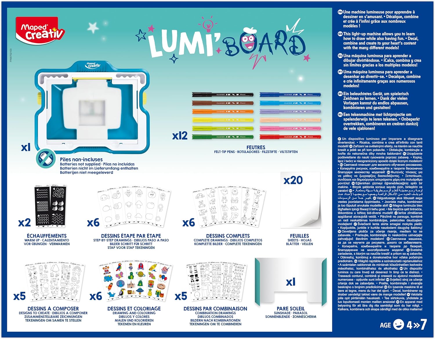 LUMI BOARD DRAWING MACHINE