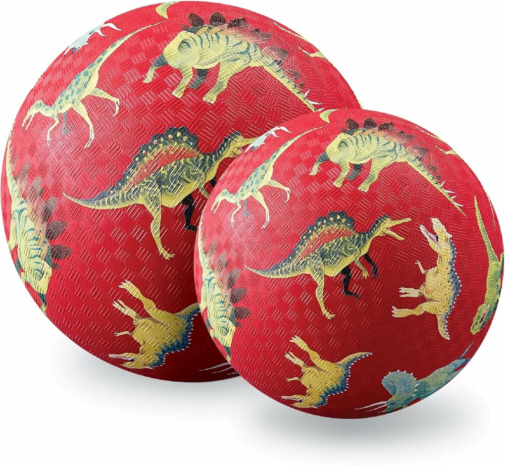 7IN PLAYBALL DINOSAUR RED