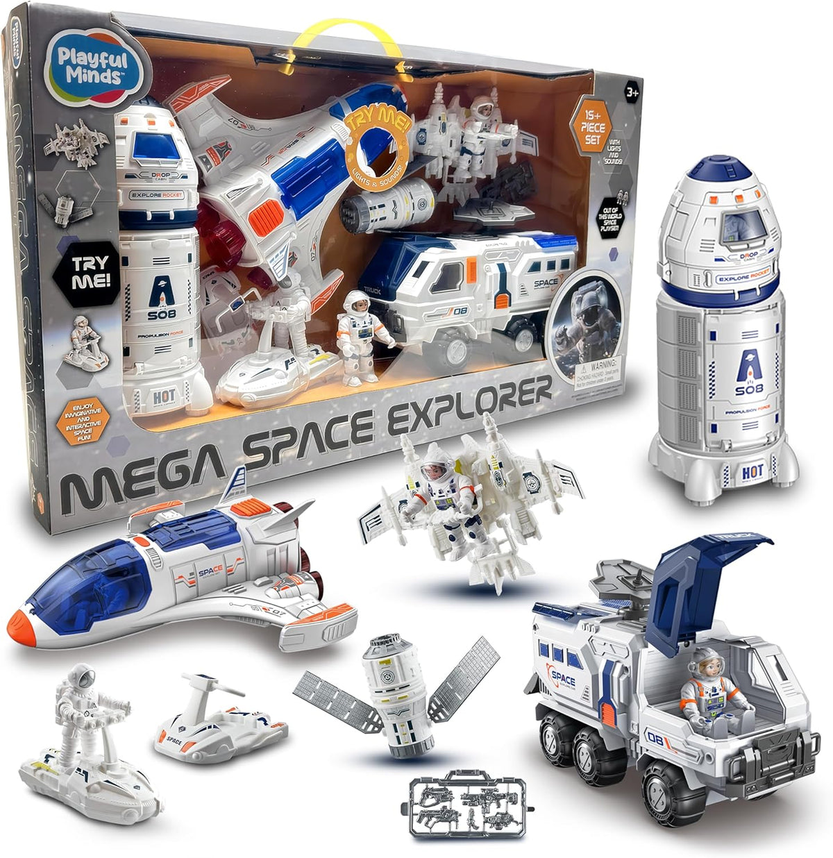 MEGA SPACE EXPLORER PLAYSET