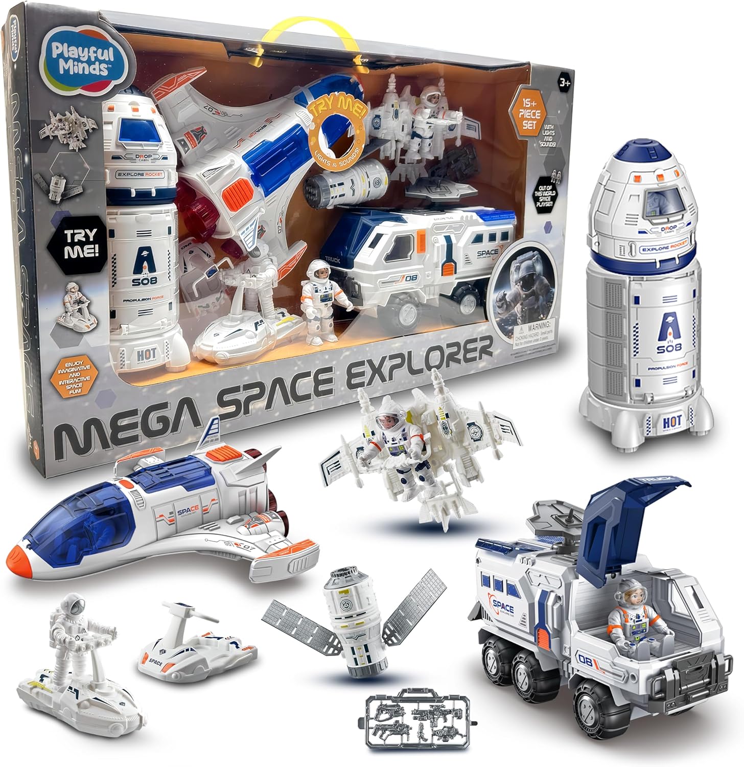 MEGA SPACE EXPLORER PLAYSET