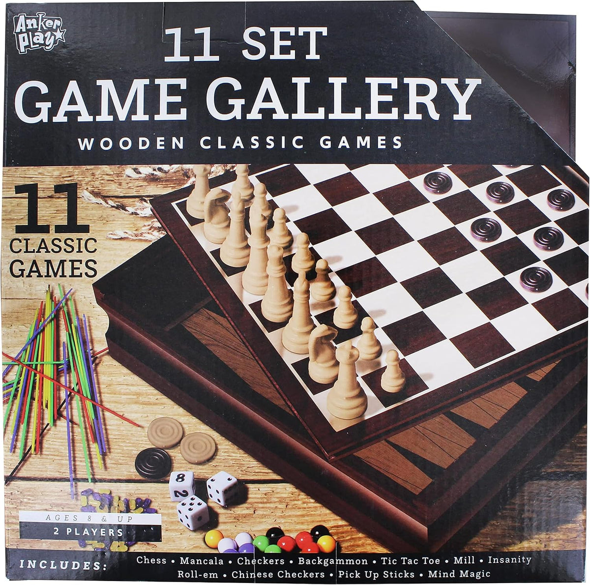 FAMILY GAME GALLERY - SET OF 11