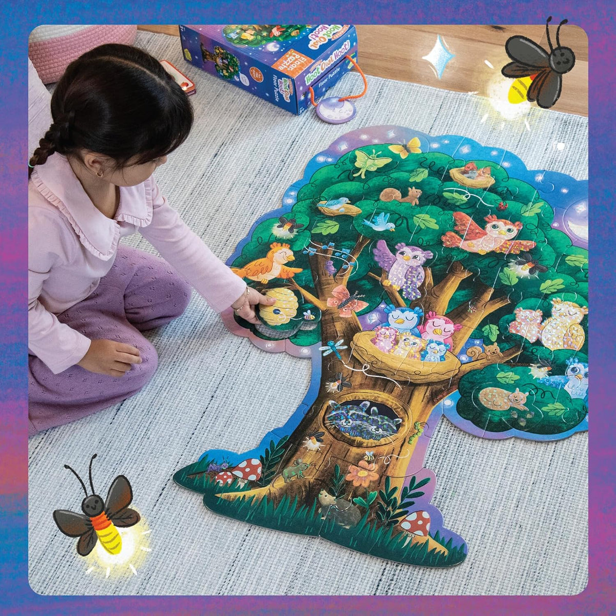 HOOT OWL FLOOR PUZZLE