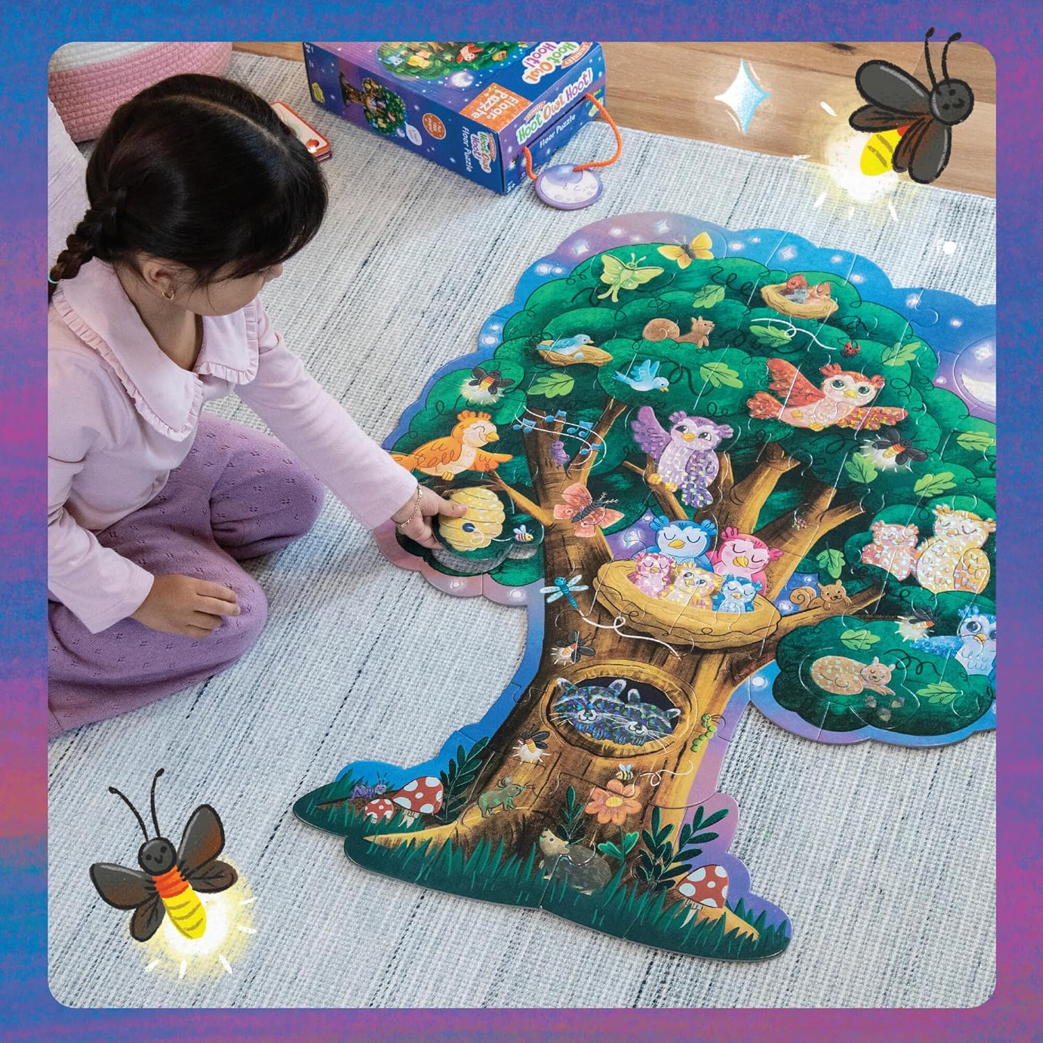 HOOT OWL FLOOR PUZZLE