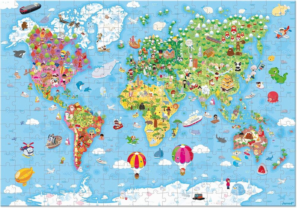 GIANT WORLD PUZZLE