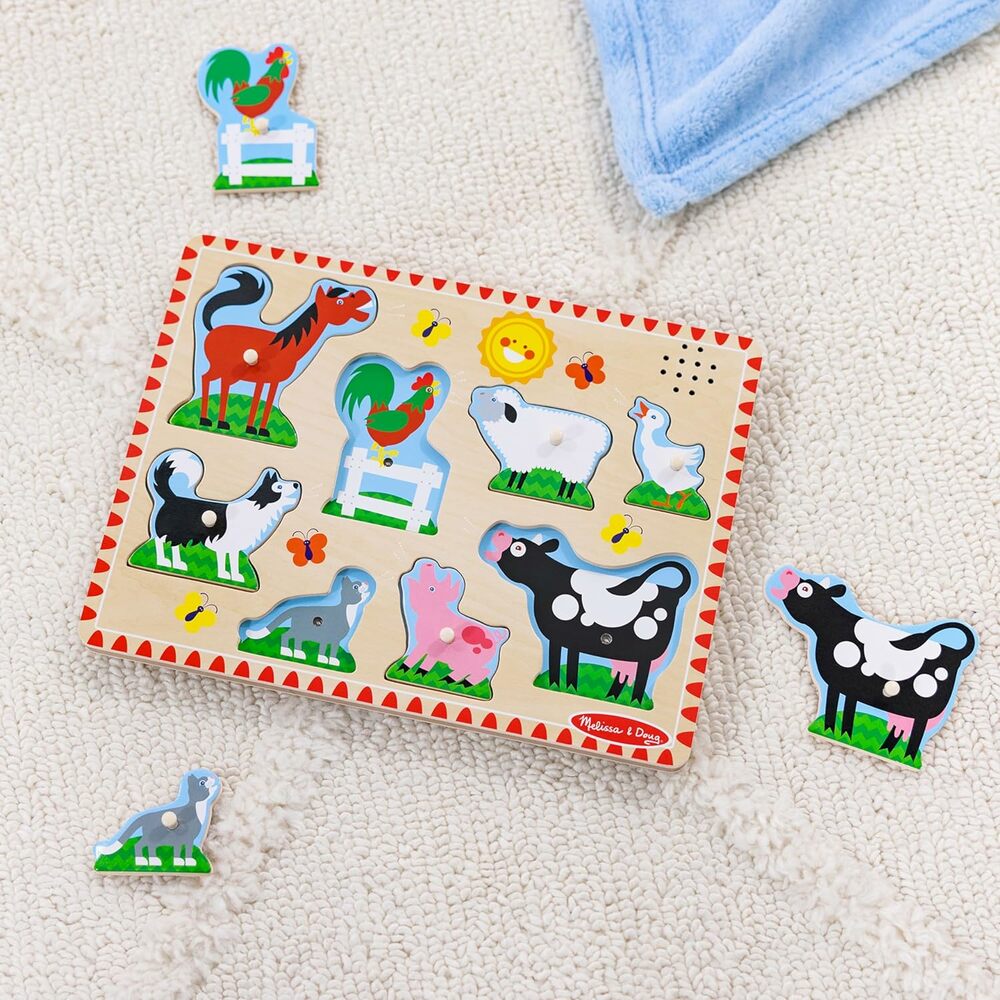 SOUND PUZZLE FARM ANIMALS