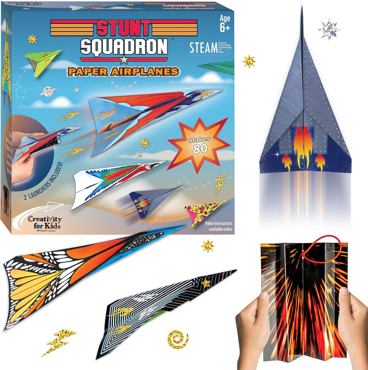 STUNT SQUADRON PAPER AIRPLANES