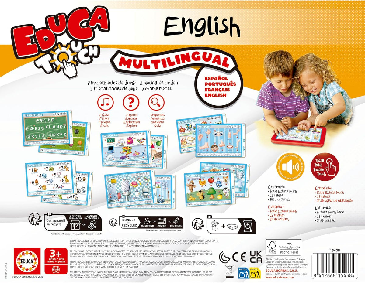 TOUCH JUNIOR LEARN ENGLISH