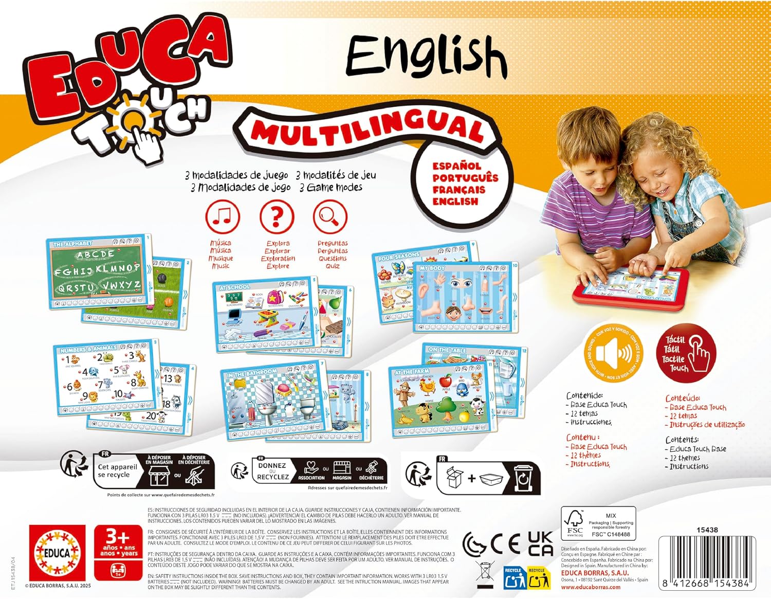 TOUCH JUNIOR LEARN ENGLISH