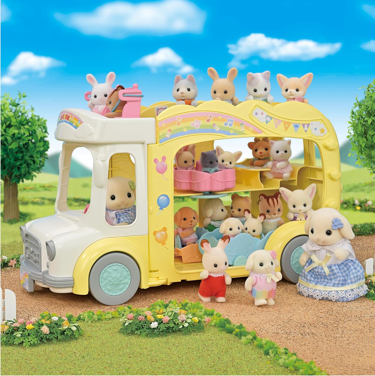 RAINBOW FUN NURSERY BUS