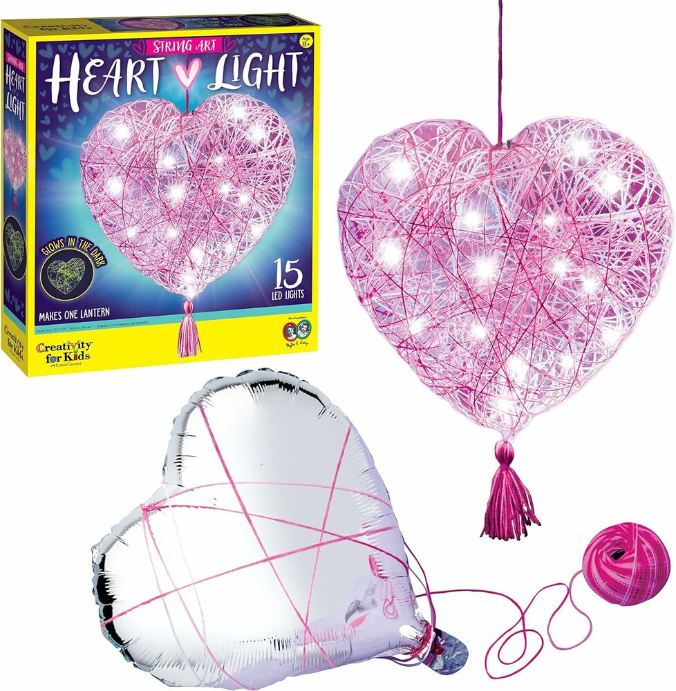 STRING ART HEART LIGHT