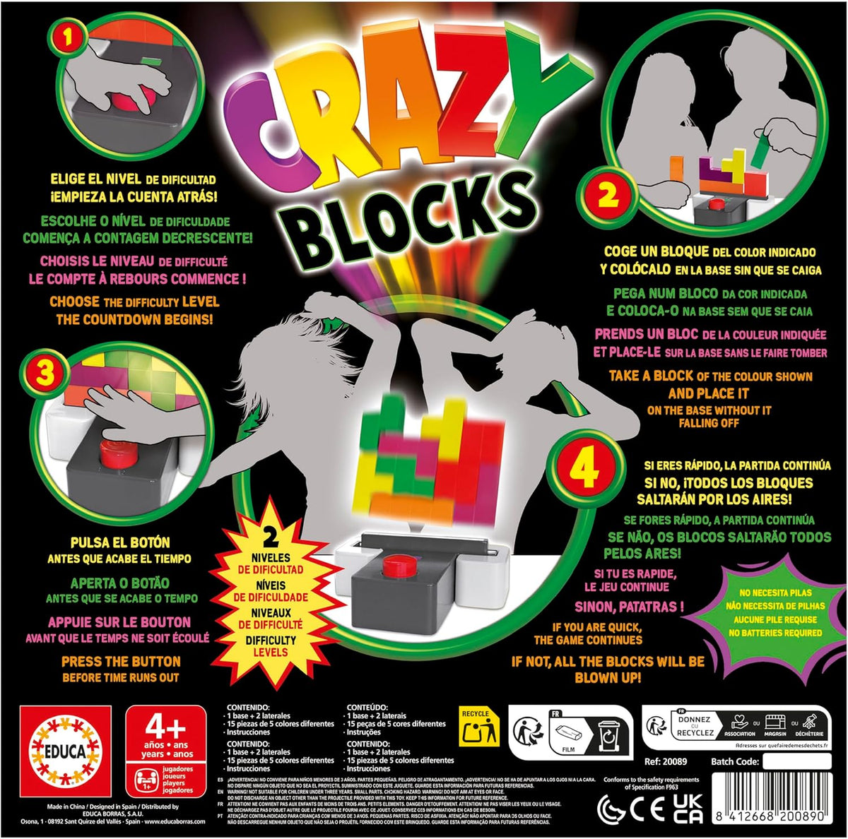 EDUCA CRAZY BLOCKS