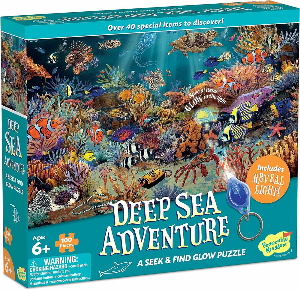 SEEK AND FIND GLOW DEEP SEA ADVENTURE