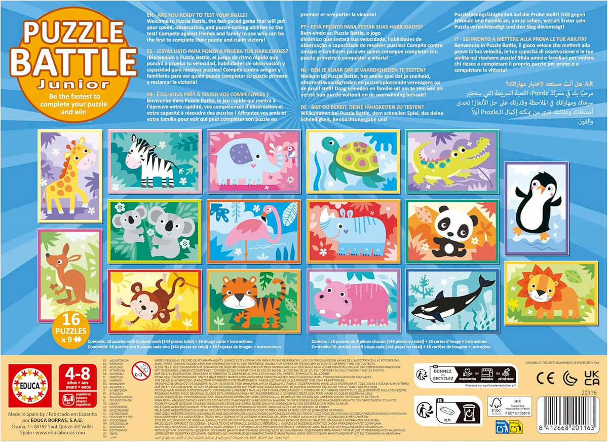 PUZZLE BATTLE ANIMALS