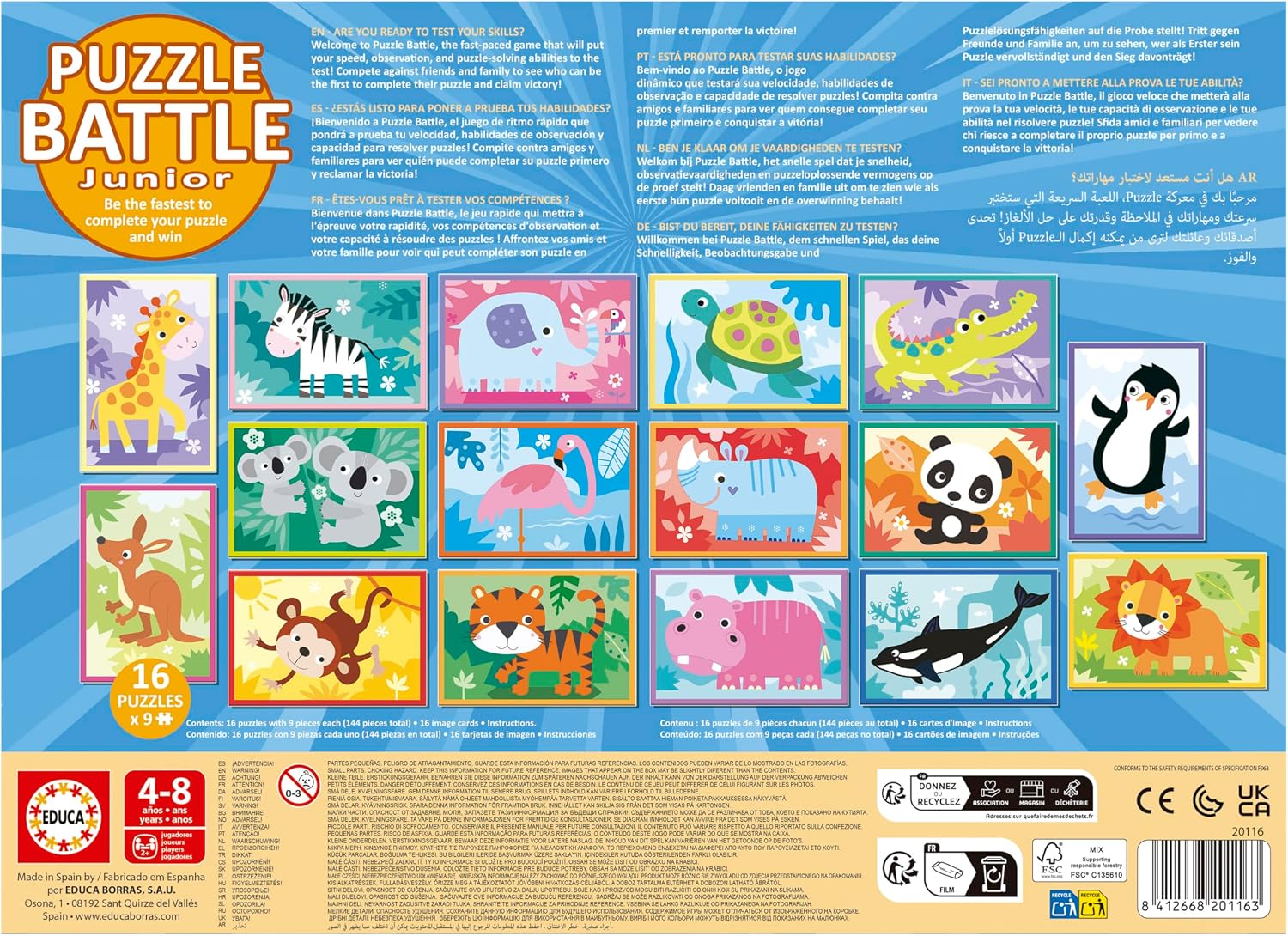 PUZZLE BATTLE ANIMALS